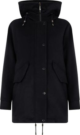 Moorer Keila Jas - Dames - Winterjassen - Blauw - XS - Wol - Jassen