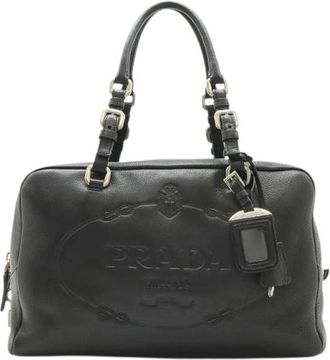 Prada Pre-owned Vintage Handbag - Dames - Vintage Handtas - Zwart - ONE Size - Leer - Vintage