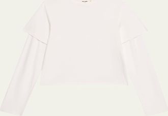 Still Here Layered Crewneck Tee