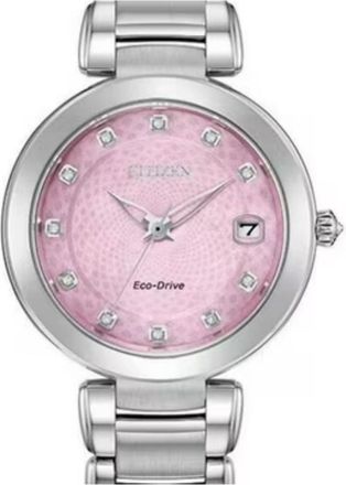 Citizen Womens Signature Pink Dial Watch