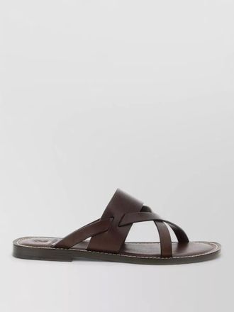 Brunello Cucinelli leather sandals