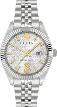 Philipp Plein Date Superlative Crystal Pwmfa 0725 - Heren - Horloges - Grijs - ONE Size - Accessoires