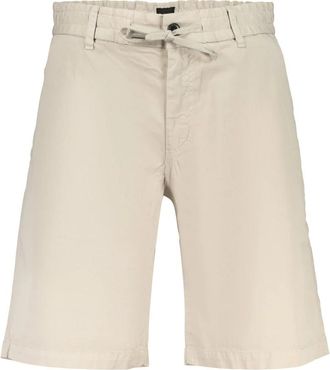 HUGO BOSS Chino Tapered Ds-1-S - Heren - Korte Broeken - Beige - W35 - Katoen - Korte Broeken