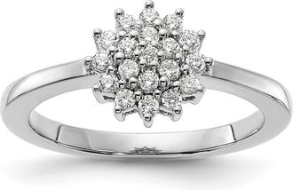 Diamond2Deal 14k Gold Lab Grown Diamond Wedding Band Ring 0.3Ct Clarity- VS Color- G-H