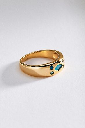 Anthropologie Crystal Eclipse Ring