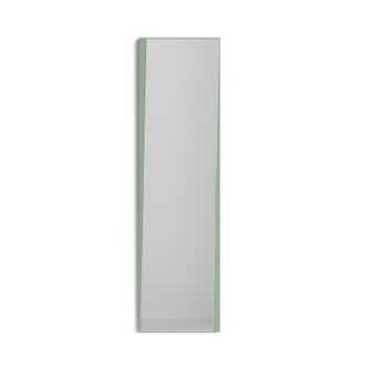HERDASA Herdasa Espejo De Pared Asim&eacute;trico 167x46, Collecci&oacute;n Looker, En Mdf Chapado En Haya, Y Lacado. Verde