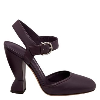 Ferragamo Salvatore Ferragamo Gazania Pumps in Purple, Size 4.5 C