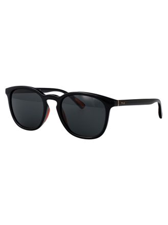 Polo Ralph Lauren 0PH4222U Injected Plastic Sunglasses - Black