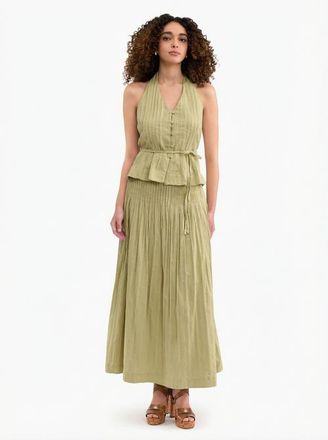 Rebecca Taylor Marianne Skirt in Pale Sage at Nordstrom, Size 4