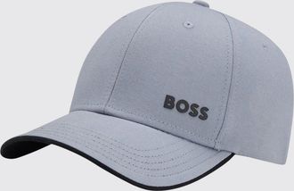 HUGO BOSS Cappello Boss in cotone con stampa logo