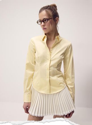 Twik Womens Fitted poplin shirt