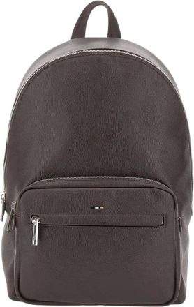 HUGO BOSS Ray Rugzak - Heren - Tassen - Bruin - Maat: ONE Size Leer
