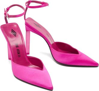 The Attico 105 mm Perine pumps - Roze
