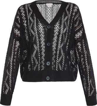 Usha Vest Dames zwart