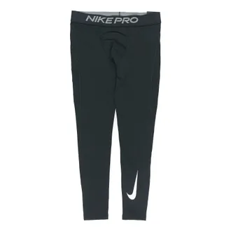 Nike Mens Nike Pro Dri-FIT Sports Training Ribbed Leggings Black CU4962-010