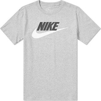 Nike Futura Icon Basic Printing Short Sleeve Gray AR5004-063