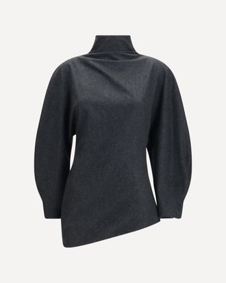 Khaite Harlow wool-cashmere Top Female 6