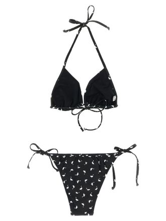 Moschino Lycra Bikini - Black