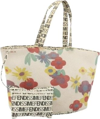 Fendi Pre-owned Tote Bags, female, Multicolor, Size: ONE SIZE Pre-owned Vintage Tote Bag