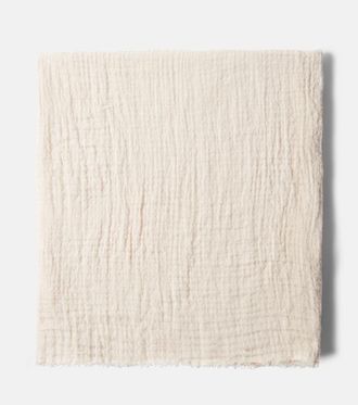 ONCE MILANO Linen throw