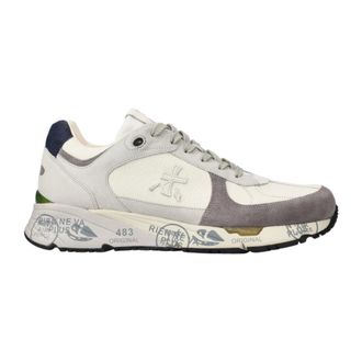 Premiata Sneakers, male, Multicolor, Size: 11 US Vintage Futuristic Sneakers Beige