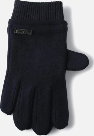 HUGO BOSS Mens Kalsper R Gloves Navy - Size: M-L