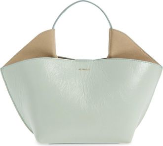 Ree Projects Mini Ann Leather Tote in Ice Blue at Nordstrom