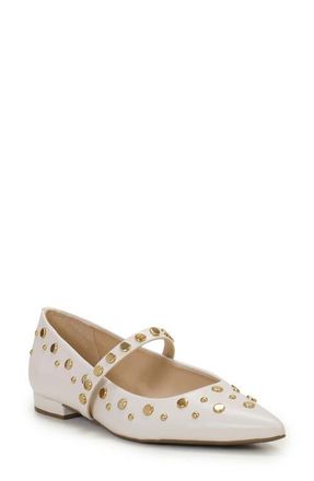 Jessica Simpson Kiann Pointed Toe Flat in Off White at Nordstrom, Size 5.5