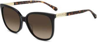 Kate Spade New York Kaysie 2/G/S Asian Fit 807/HA Womens Sunglasses Black Size 58