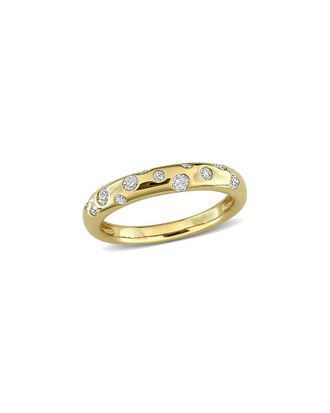 Rina Limor 10K 0.31 Ct. Tw. Diamond Band Ring