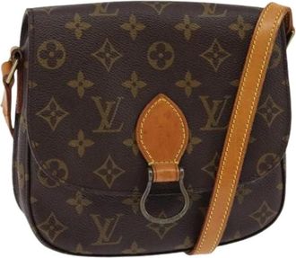Louis Vuitton Pre-owned Cross Body Bags, female, Brown, Size: ONE SIZE Pre-owned Vintage Cross Body Bag