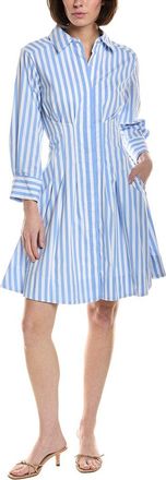 Julia Jordan Stripe Shirtdress