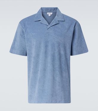 Sunspel Polo in spugna di cotone