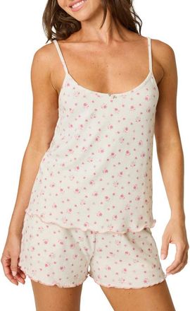 PJ Salvage Romantic Rose Cami in H Cloud at Nordstrom, Size X-Small