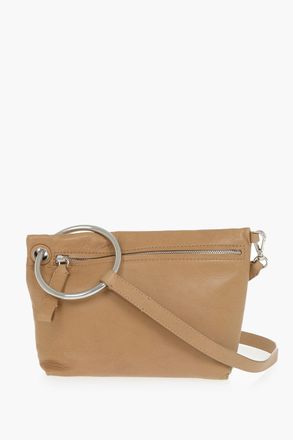 Dries Van Noten Borsa a Spalla in Pelle a Tinta Unita Dries Van Noten