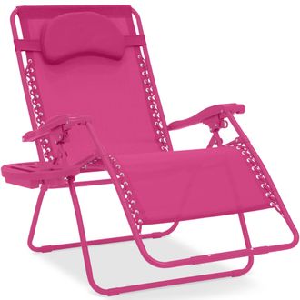 Best Choice Products Oversized Zero Gravity Chair, Folding Outdoor Patio Lounge Recliner w/ Cup Holder