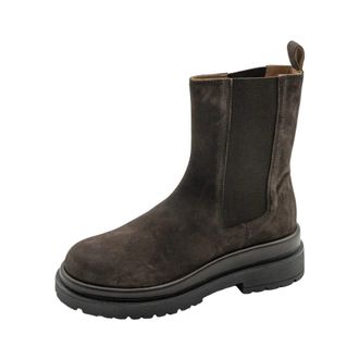 Emanuelle Vee Thelma Chelsea Boot - Dames - Schoenen - Bruin - Maat: 38 EU Leer