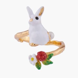 Les N&eacute;r&eacute;ides Adjustable Rencontre Enchantee Rings, Size 54