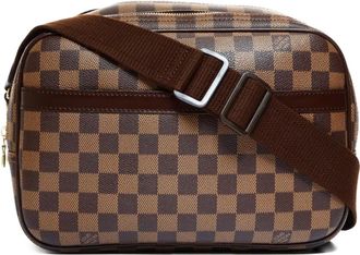 Louis Vuitton Borsa a spalla Pm Reporter Damier 2005 - Marrone