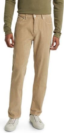 Officine G&eacute;n&eacute;rale James Corduroy Five Pocket Pants in Khaki at Nordstrom Rack, Size 30