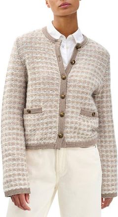 Rag & Bone Robyn Cardigan in Oat Multi at Nordstrom, Size Xx-Small