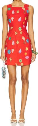 Never Fully Dressed Ioana Mini Dress In Red