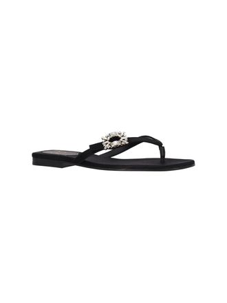 Roger Vivier Womens Sandals Black 57.viscose