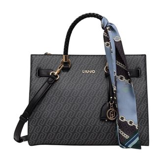 Liu Jo Tassen, Dames, Zwart, ONE Size, Shopping Bag