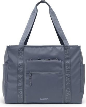 Calpak Terra 35L Water Resistant Zip Tote in Indigo at Nordstrom