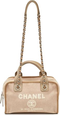 Chanel Borsa a spalla in tela 2014-2015 - Toni neutri