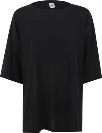 Toteme Dames, Tops, Zwart, Maat: M Wol