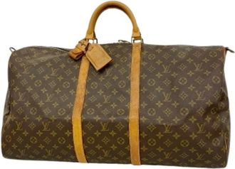Louis Vuitton Pre-owned Boston tas - unisex - Pre-owned - Bruin - Maat: ONE Size