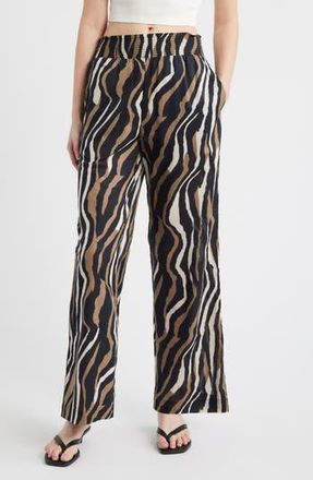 Rails Brendon Print Wide Leg Pants in Canyon Stripe at Nordstrom Rack, Size Xx-Small