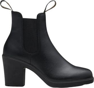 Blundstone Elegante hoge hakken laars - Dames - Laarzen met Hak - Zwart - 40 EU - Leer - Schoenen